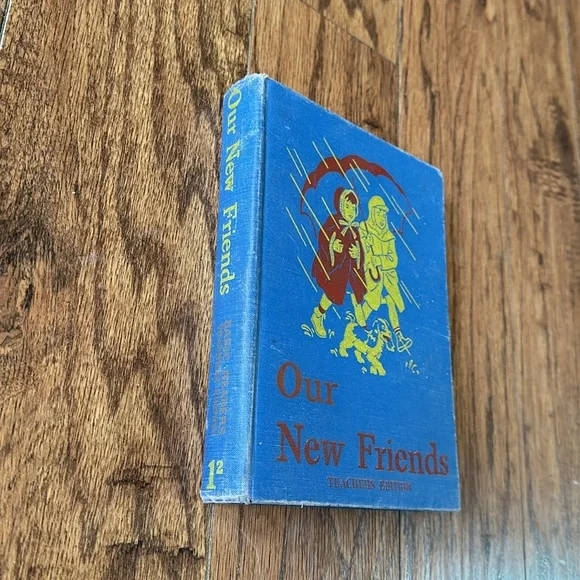 Vintage Our New Friends school book teachers edition 1946 -1947 hardcover series - Picture 3 of 7